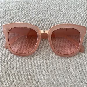 Pink sunglasses